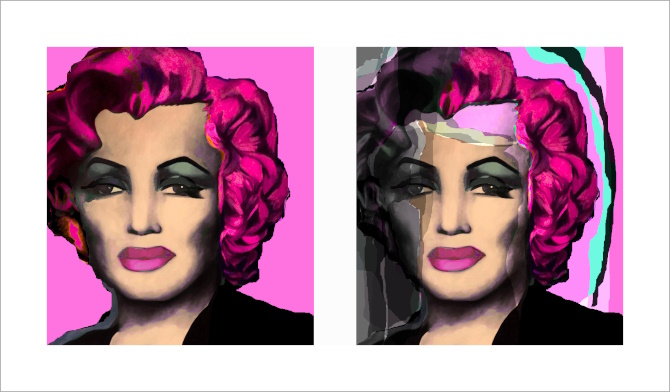 marilyn art print