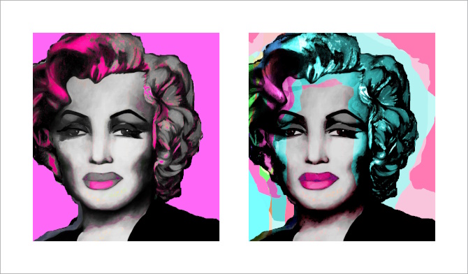marilyn monroe art